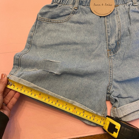 Denim "Sally" Shorts - Picture 5 of 6